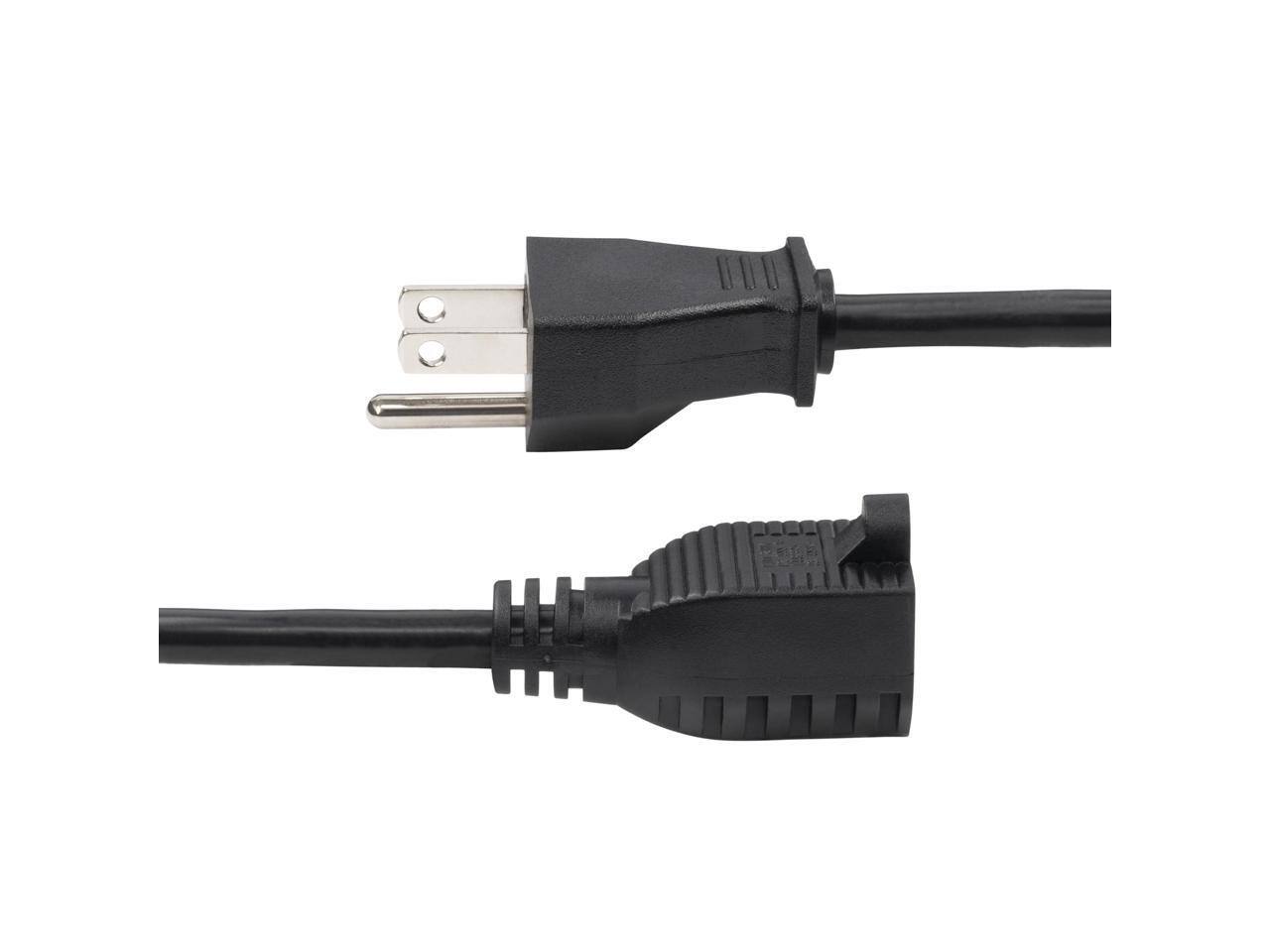 Alt View 3. StarTech.com - StarTech 10ft Power Cord NEMA 5-15P to 5-15R 10A 125V 18AWG UL Listed.