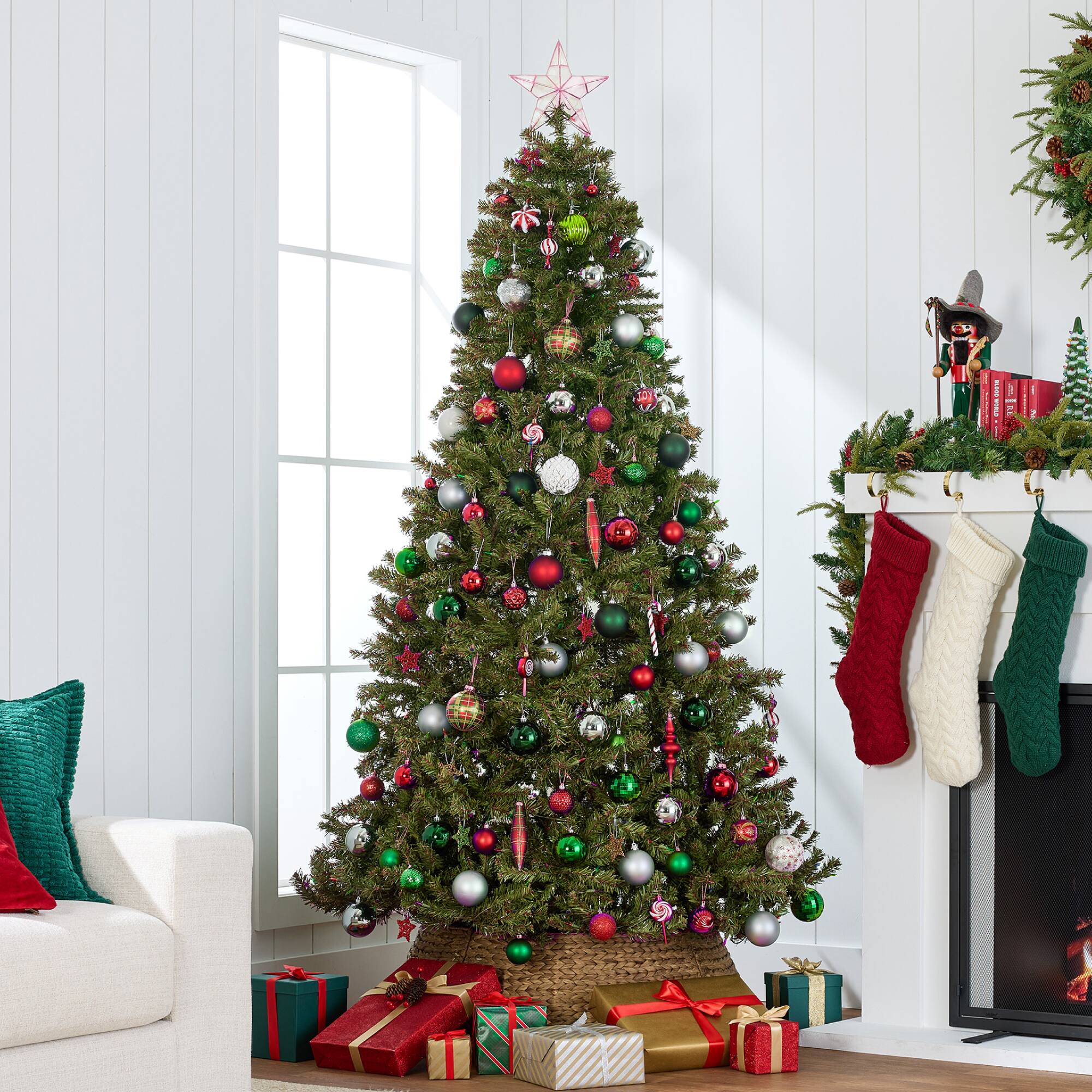 Alt View 3. Best Choice Products - Best Choice Products Artificial Christmas Tree, 6ft Premium Pre-Lit Spruce Design, Dense Branches - Green Spruce - Green Spruce.