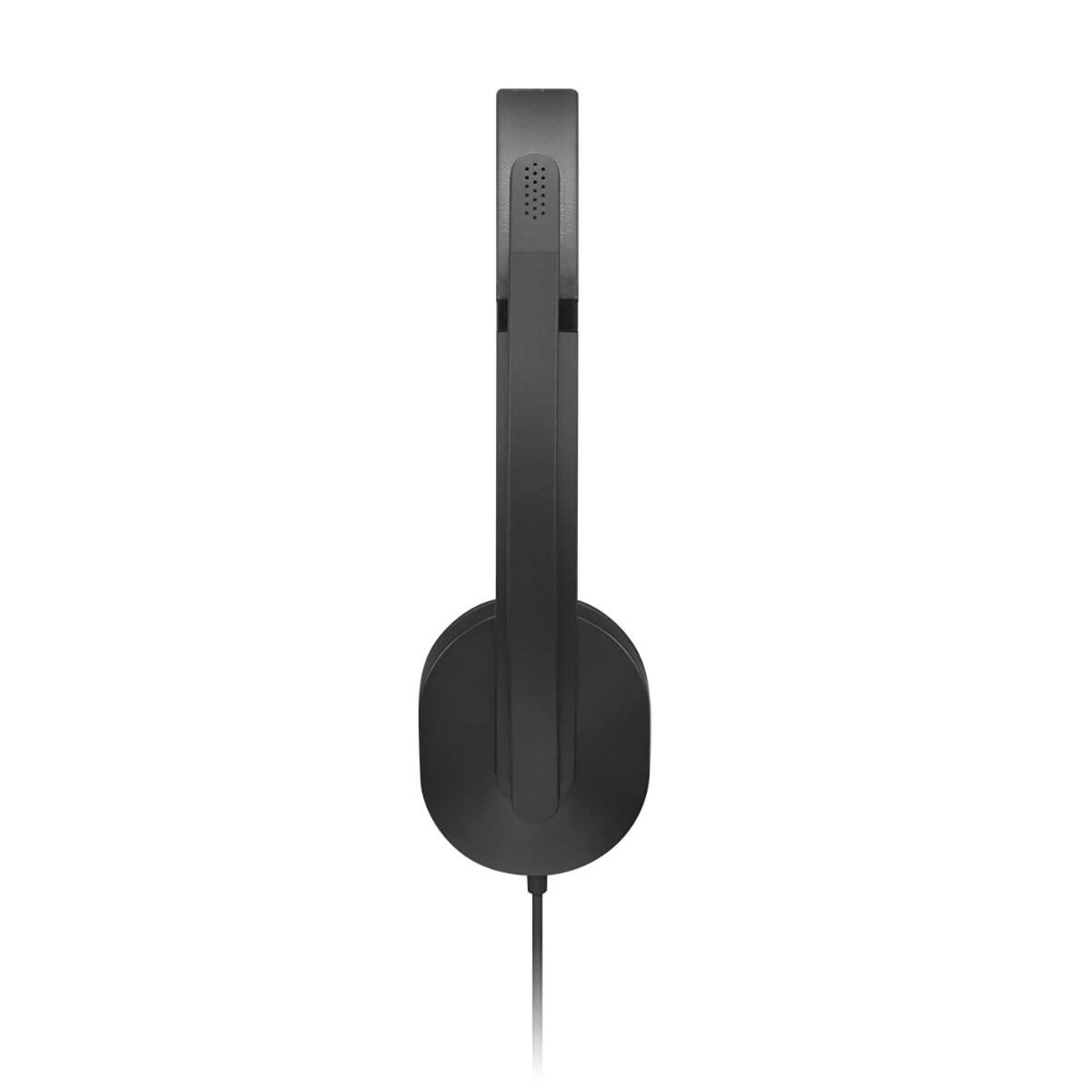 Alt View 9. Lenovo - Lenovo 5000 USB-C Wired Closed-Back On-Ear Stereo VoIP Headset, Microsoft Teams Certified - Black.