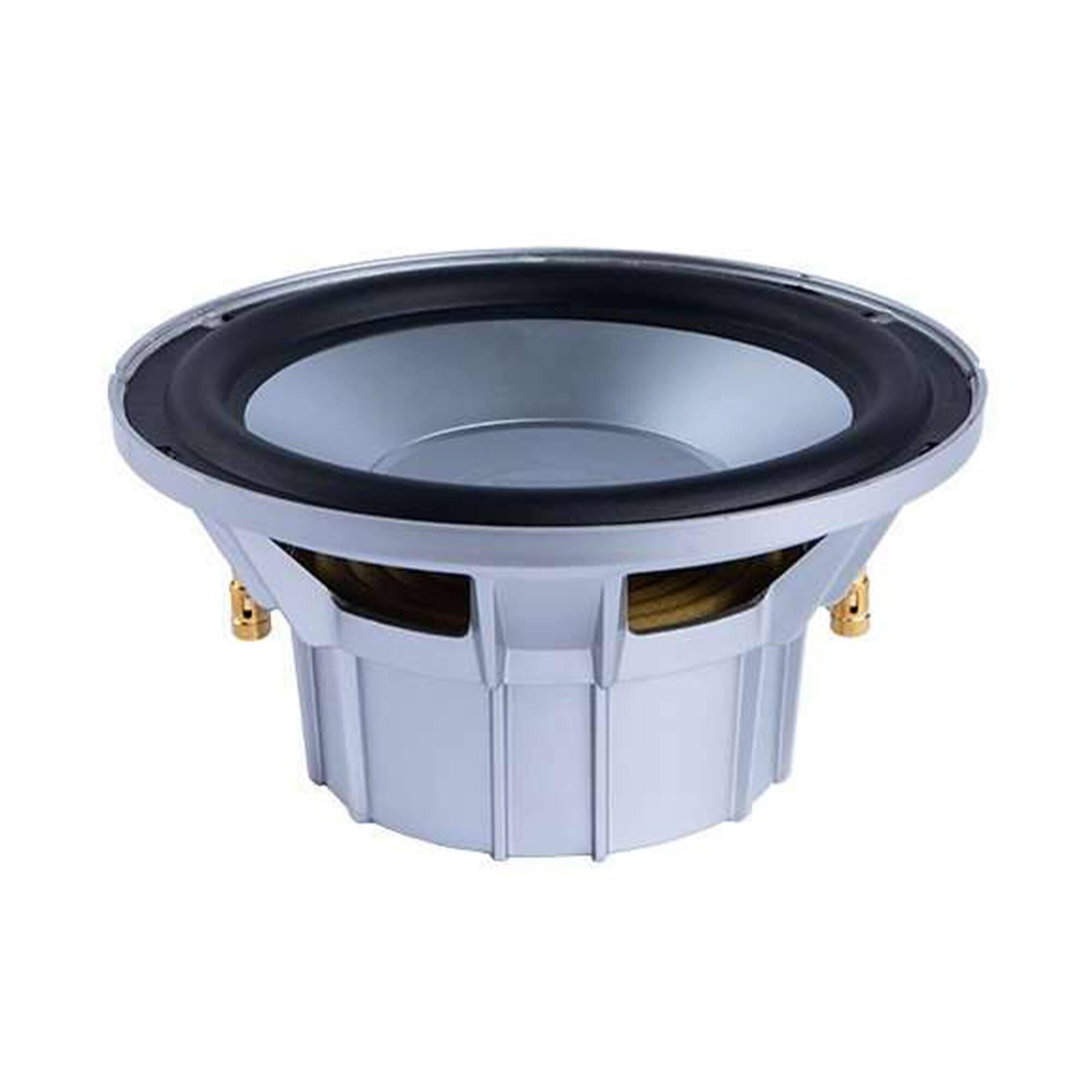 Alt View 2. Memphis Car Audio - Memphis Audio MM1024 10" Marine Subwoofer with Integrated RGB LEDs and 2 or 4 Ohm Selectable Impedance - Black/Gray.