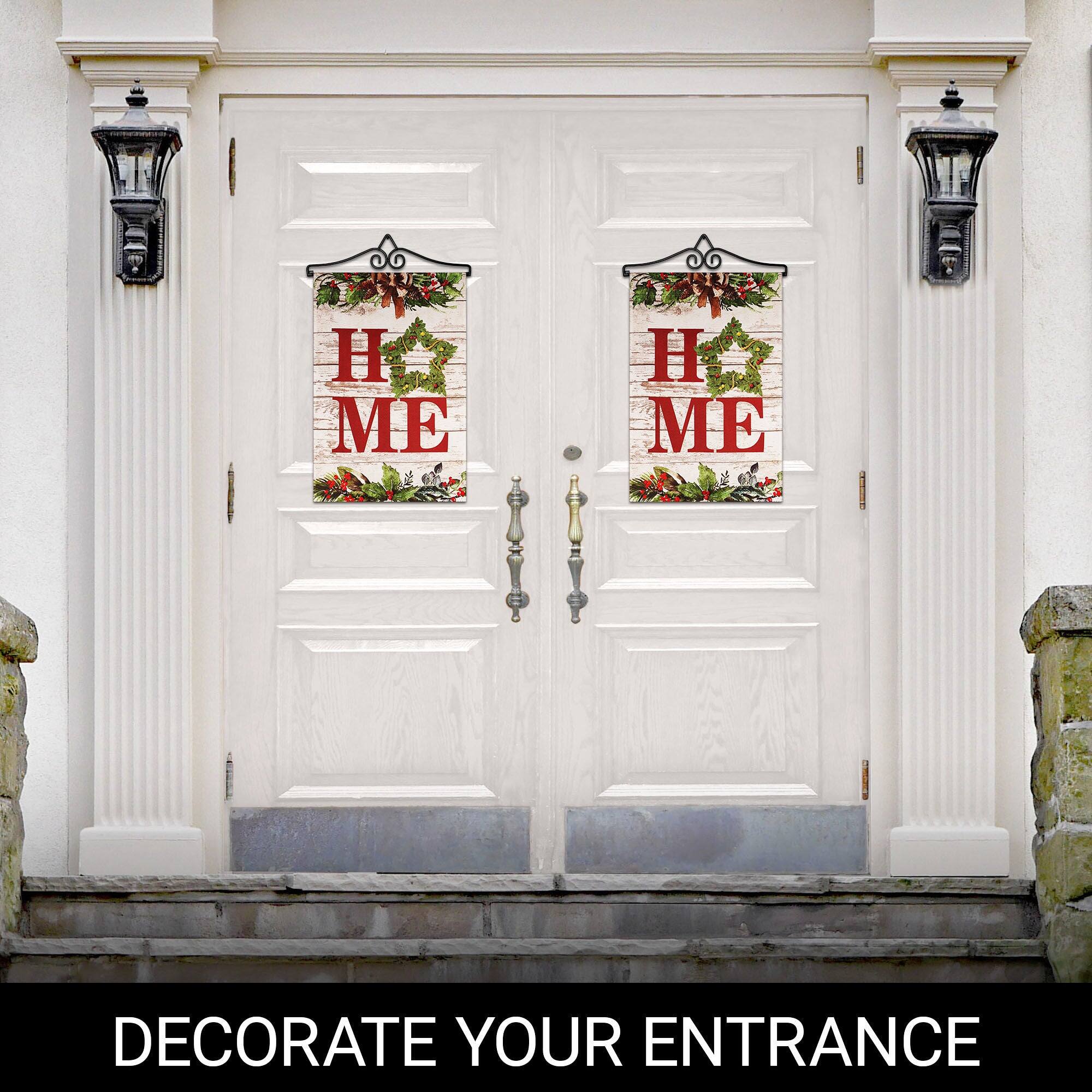 H ME  
H ME  

DECORATE YOUR ENTRANCE