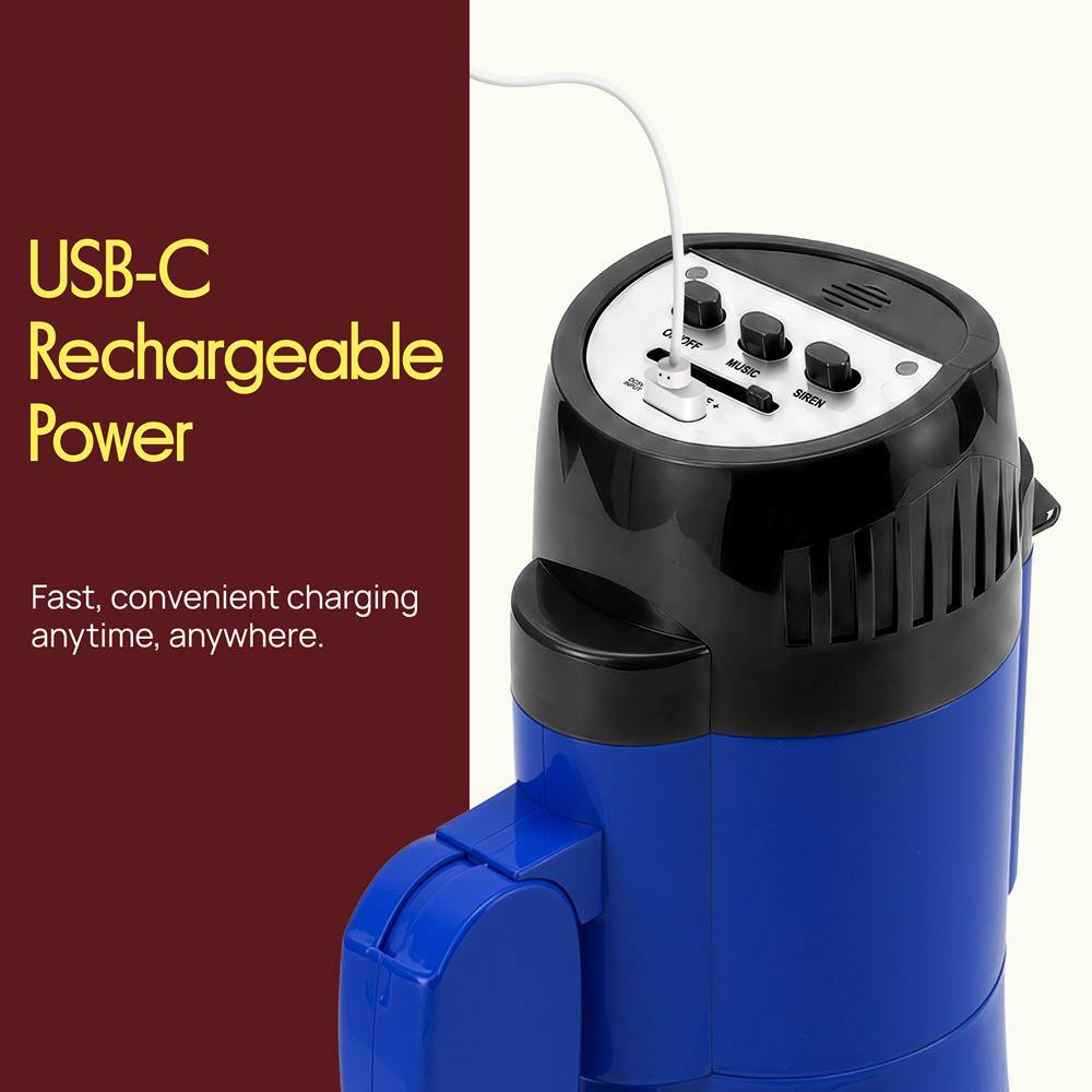USB-C Rechargeable Power  
Fast, convenient charging anytime, anywhere.