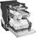 Alt View 15. LG - FlushFit 24" Top Control Smart Built-In Stainless Steel Tub Dishwasher with 3rd Rack, 1 Hour Wash & Dry Cycle and 39dBA - Printproof Stainless Steel.
