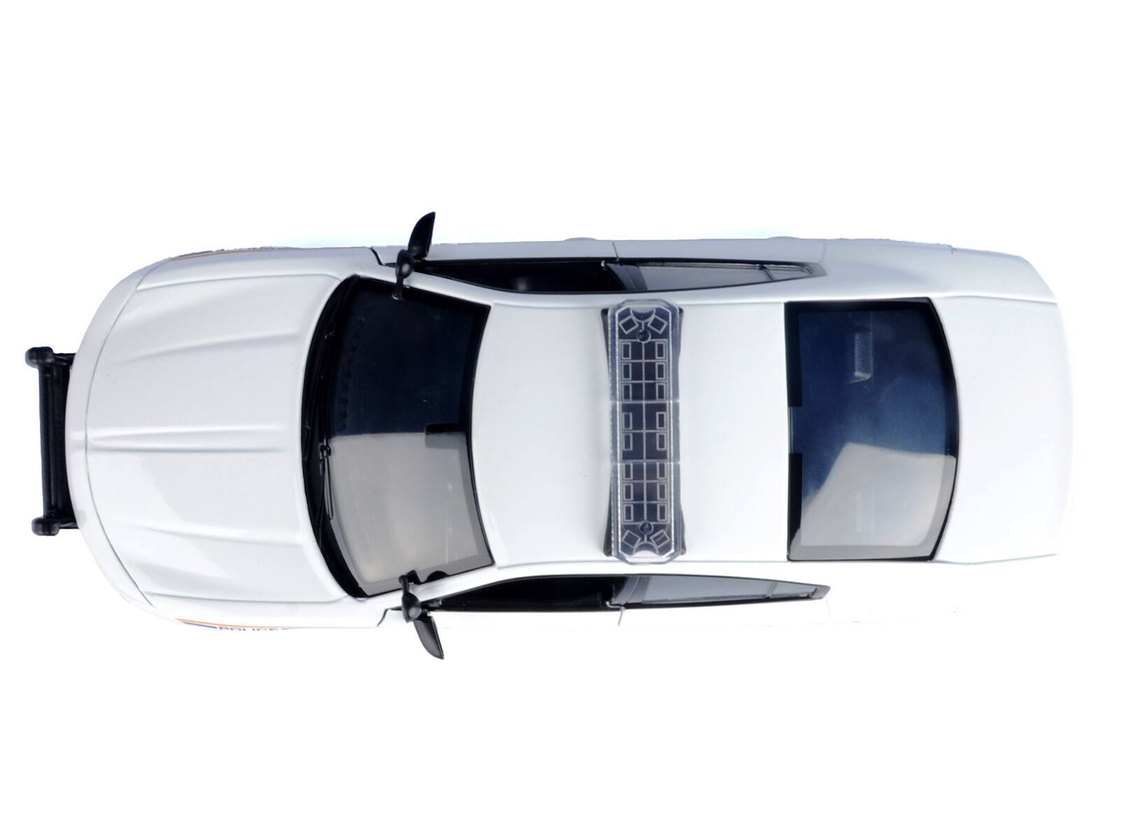 Alt View 4. Motormax - 2023 Dodge Charger Pursuit Police Car "RCMP" White "Law Enforcement and Public Service" 1/24 Model Car by Motormax.