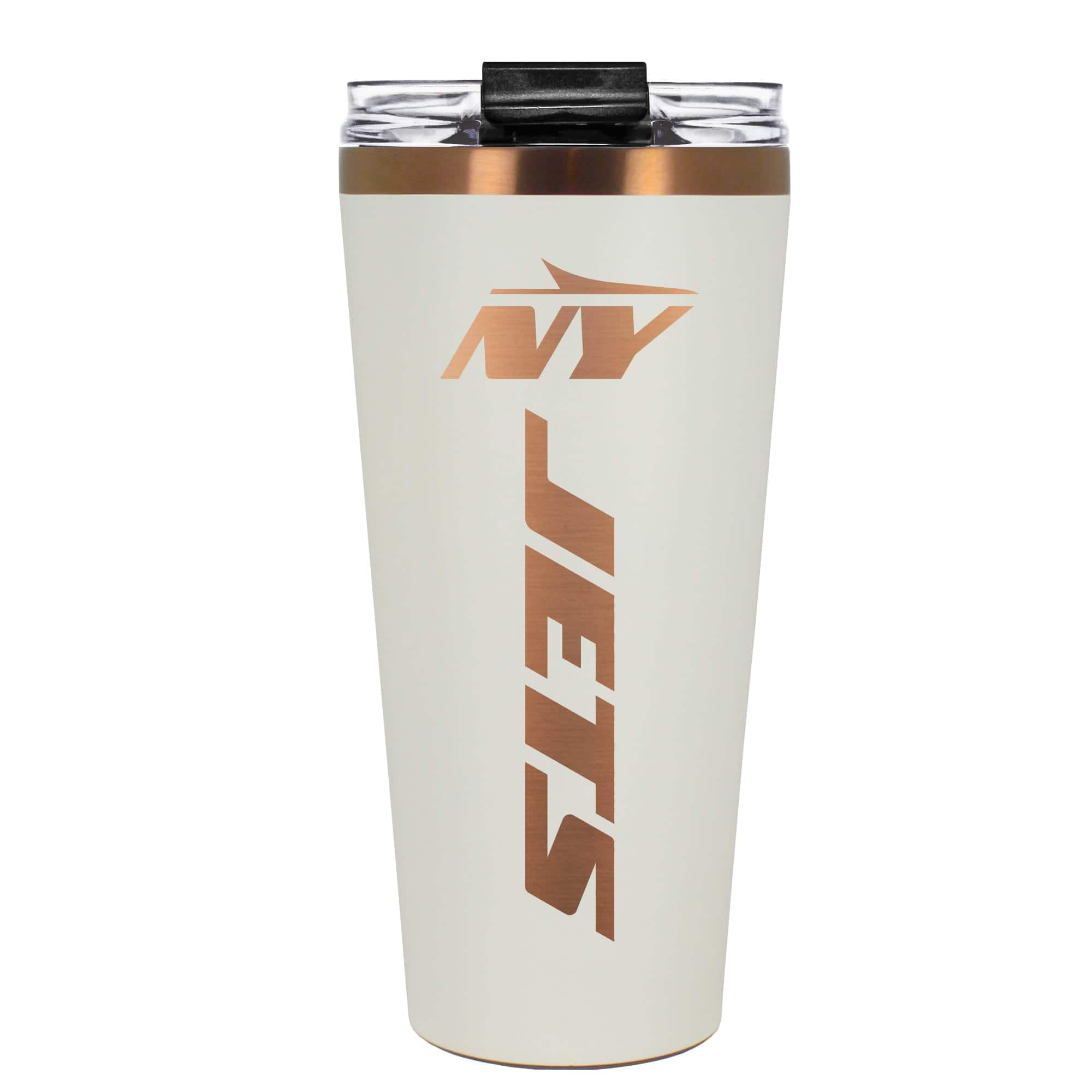 Front. Great American Products - 30oz. Big Slim Tumbler - Cream.