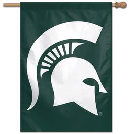 WinCraft - Michigan State Spartans 28" x 40" Large Logo Single-Sided Vertical Banner - Multicolor