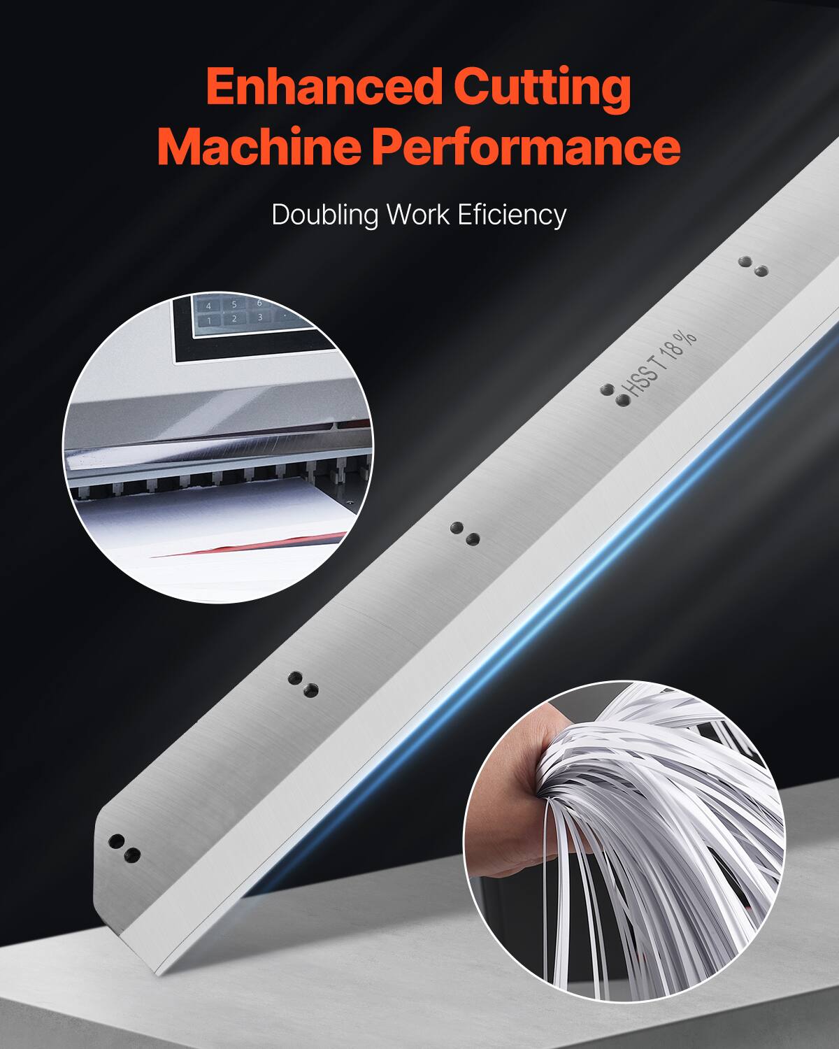 Enhanced Cutting Machine Performance  
Doubling Work Efficiency  

4 - 5 2 6 i 18 %  
THSS