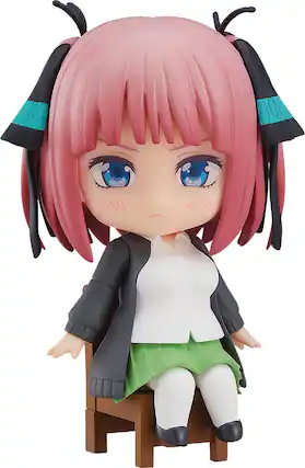 Front. Good Smile Company - Good Smile Company - Quintessential Quintuplets Movie - Nino Nendoroid Swacchao Action Figure - Collectibles - Multicolor.