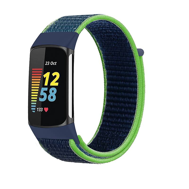 Navy & Lime Green