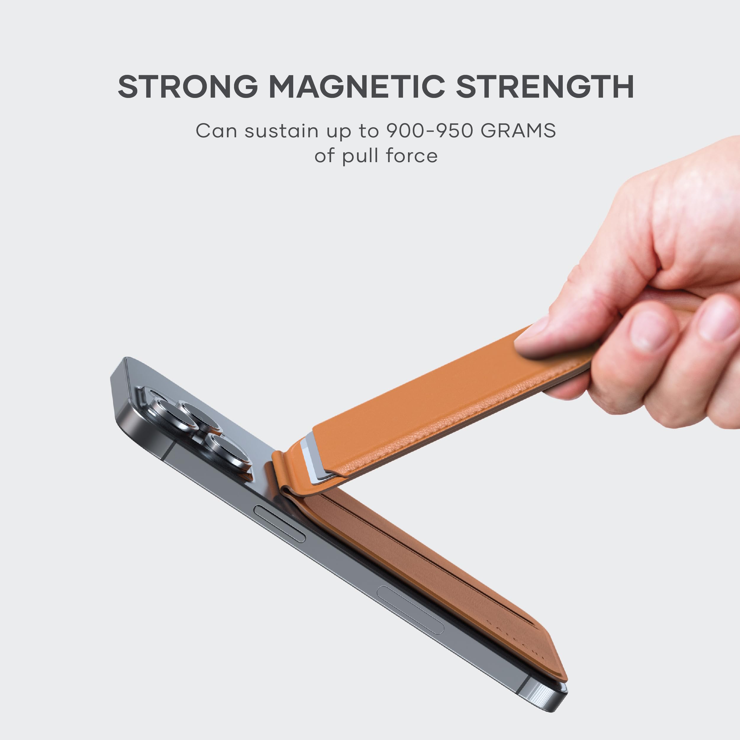 STRONG MAGNETIC STRENGTH  
Can sustain up to 900-950 GRAMS of pull force
