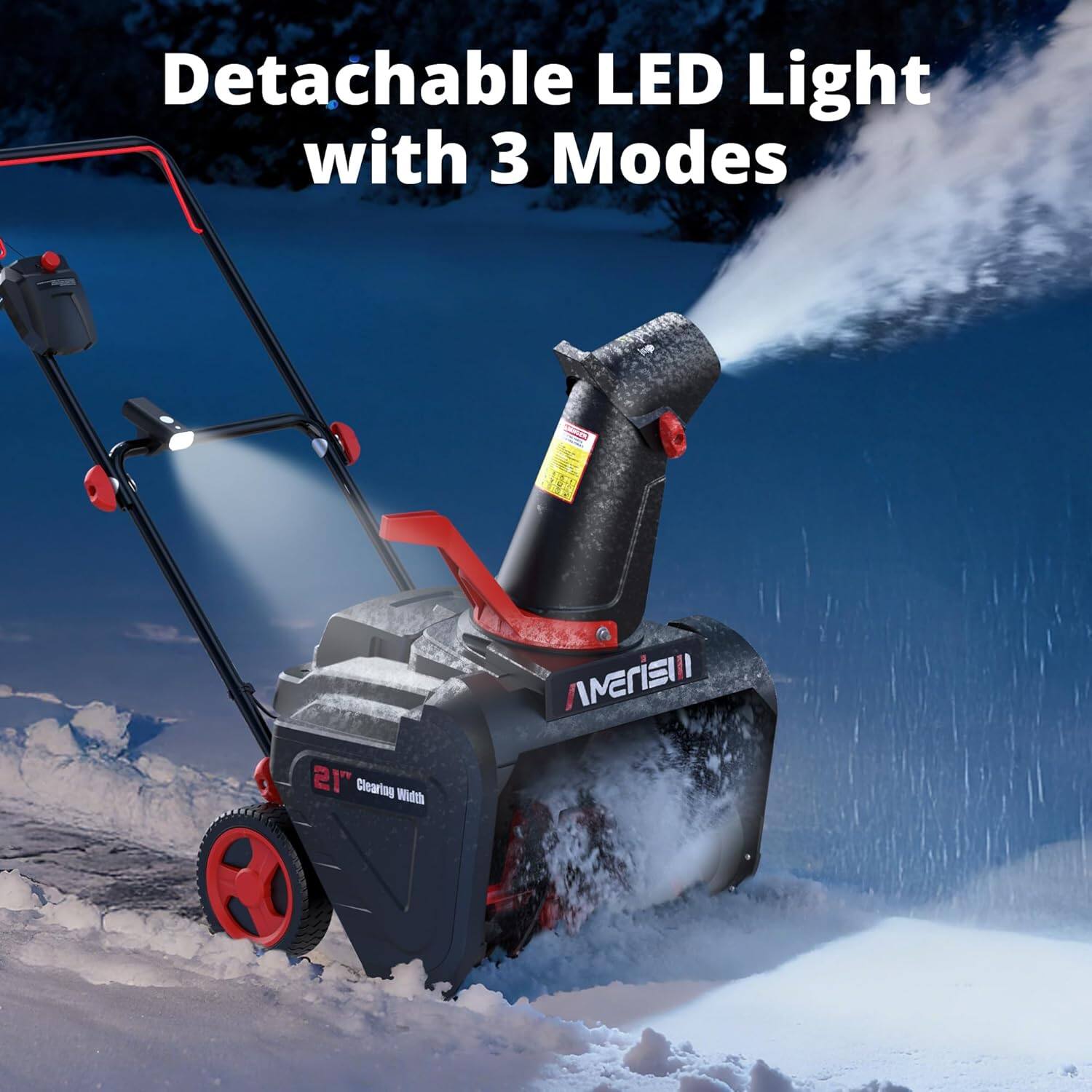 Detachable LED Light with 3 Modes