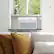 Alt View 15. Keystone - 350 Sq. Ft 8,000 BTU Window Mounted Inverter Air Conditioner with 7,000 BTU Heater Supplemental Heat - White.
