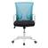 Front. CorLiving - Workspace Mesh Back Office Chair - Teal and White.