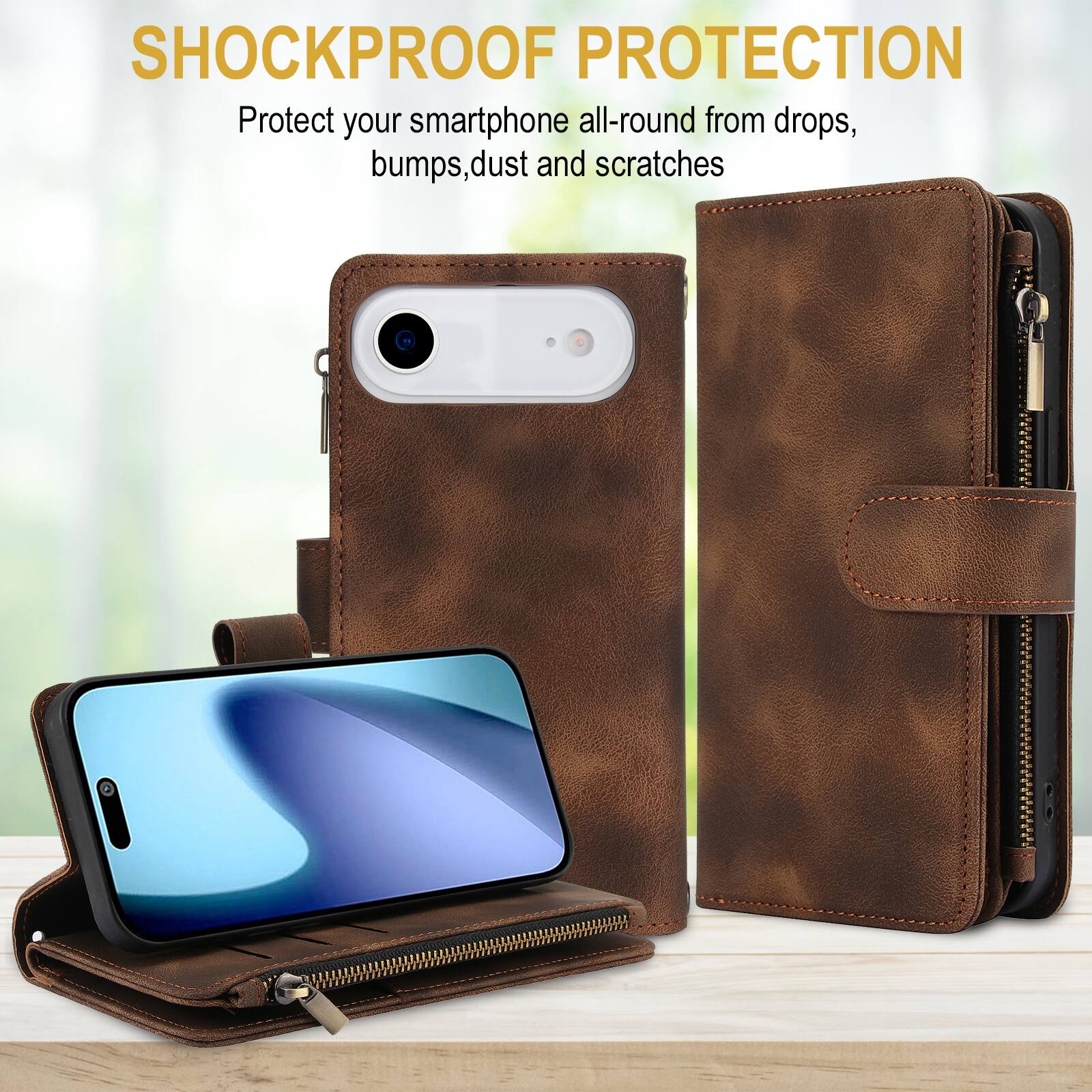 SHOCKPROOF PROTECTION  
Protect your smartphone all-round from drops, bumps, dust and scratches