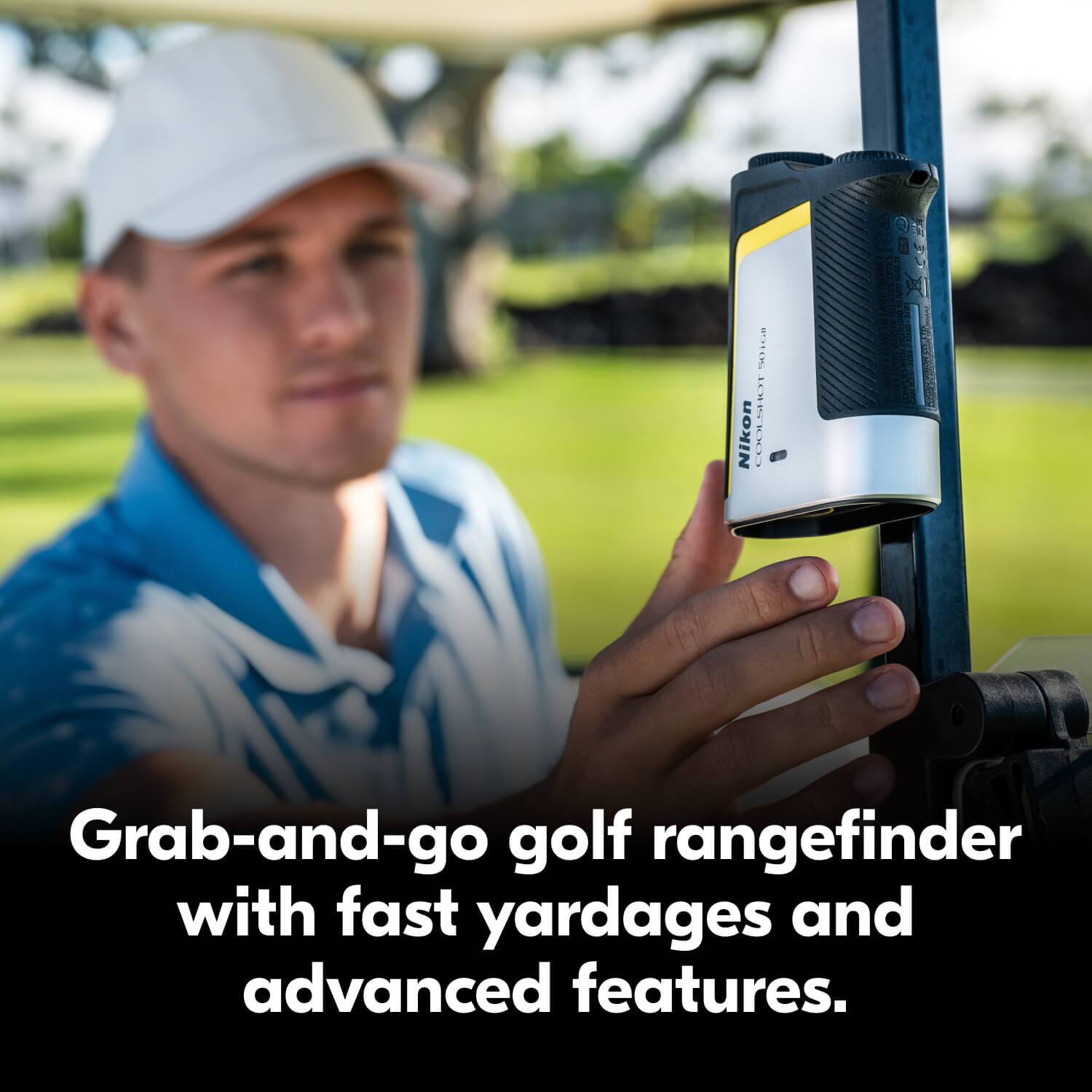 4 DI ST Nikon COOLSHOT Pro 900: Grab-and-go golf rangefinder with fast yardages and advanced features.