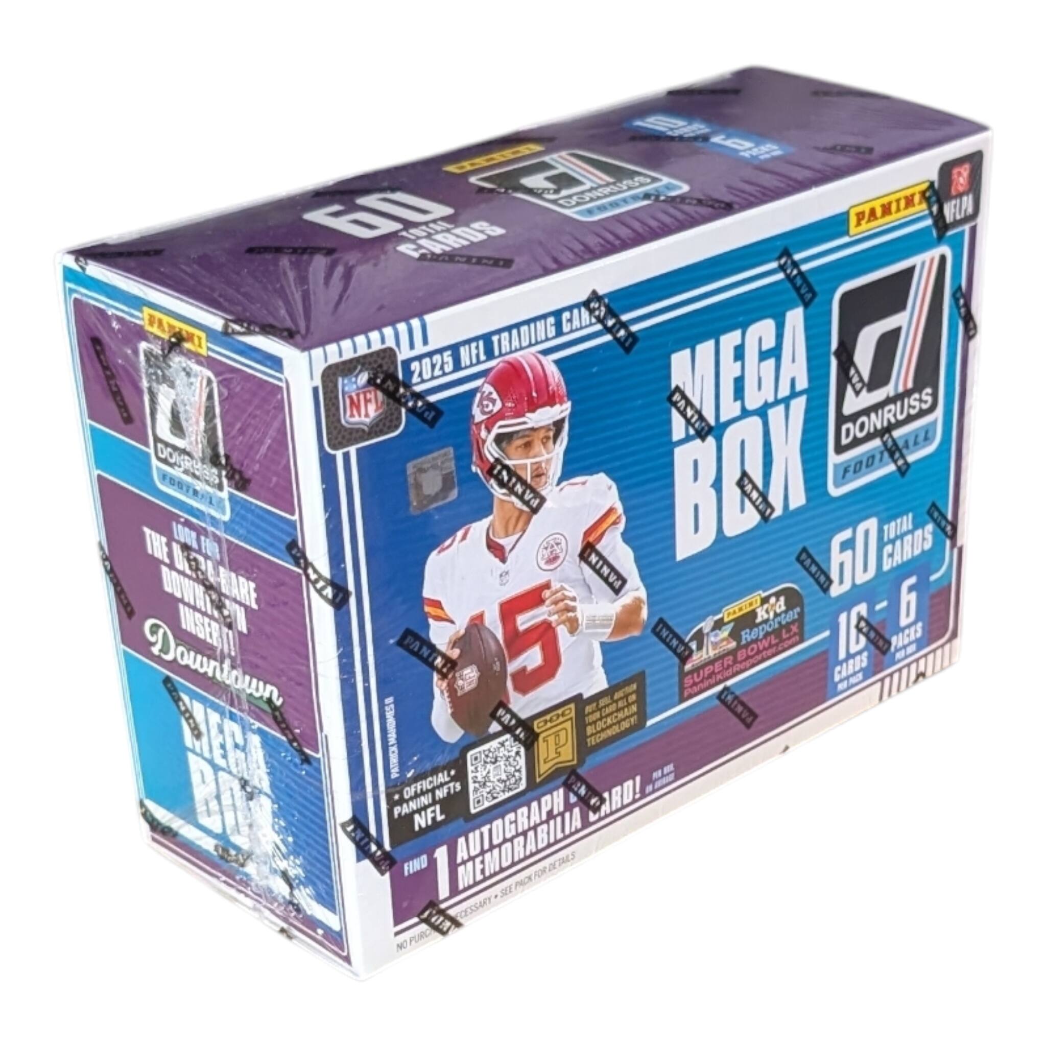 2025 NFL Trading Cards  
Donruss Football  
Mega Box  
60 Cards  
16-6 Packs  
Downtown Super Bowl LVI  
Find 1 Autographed Memorabilia Card!  
Official Panini NFTs  
Panini  
NFL  
Patrick Mahomes  
60th Anniversary  
Reporter Kfd LX  
Downtown  
The Ultimate Downtown Insert!  
Panini  
Donruss  
NFL  
Panini  
NFL  
Panini  
NFL  
Panini  
NFL  
Panini  
NFL  
Panini  
NFL  
Panini  
NFL  
Panini  
NFL  
Panini  
NFL  
Panini  
NFL  
Panini  
NFL  
Panini  
NFL  
Panini  
NFL  
Panini  
NFL  
Panini  
NFL  
Panini  
NFL  
Panini  
NFL  
Panini  
NFL  
Panini  
NFL  
Panini  
NFL  
Panini  
NFL  
Panini  
NFL  
Panini  
NFL  
Panini  
NFL  
Panini  
NFL  
Panini  
NFL  
Panini  
NFL  
Panini  
NFL  
Panini  
NFL  
Panini  
NFL  
Panini  
NFL  
Panini  
NFL  
Panini  
NFL  
Panini  
NFL  
Panini  
