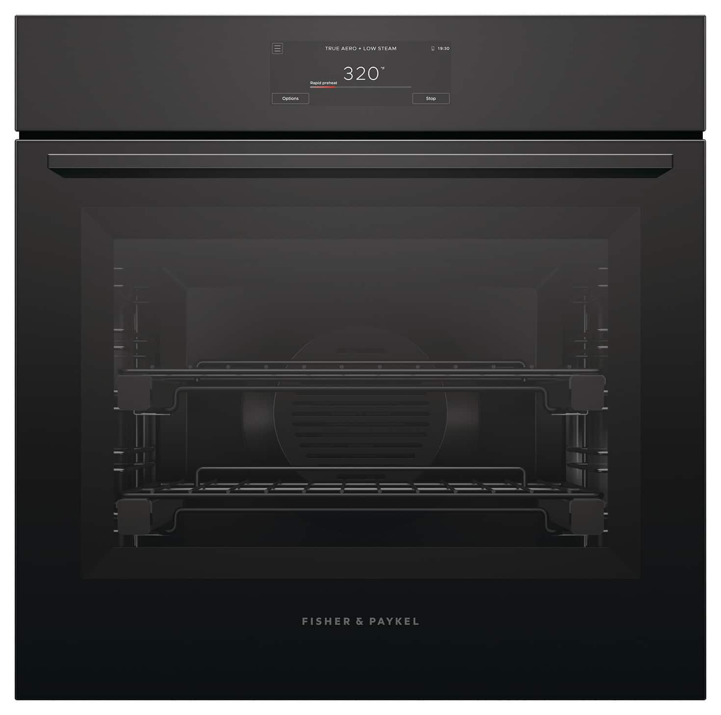"Fisher & Paykel - 24"" 3 Cu Ft. Built-in Combination Steam Oven, 6.8"" Touchscreen - Minimal - Black" price history on PriceWatchPro