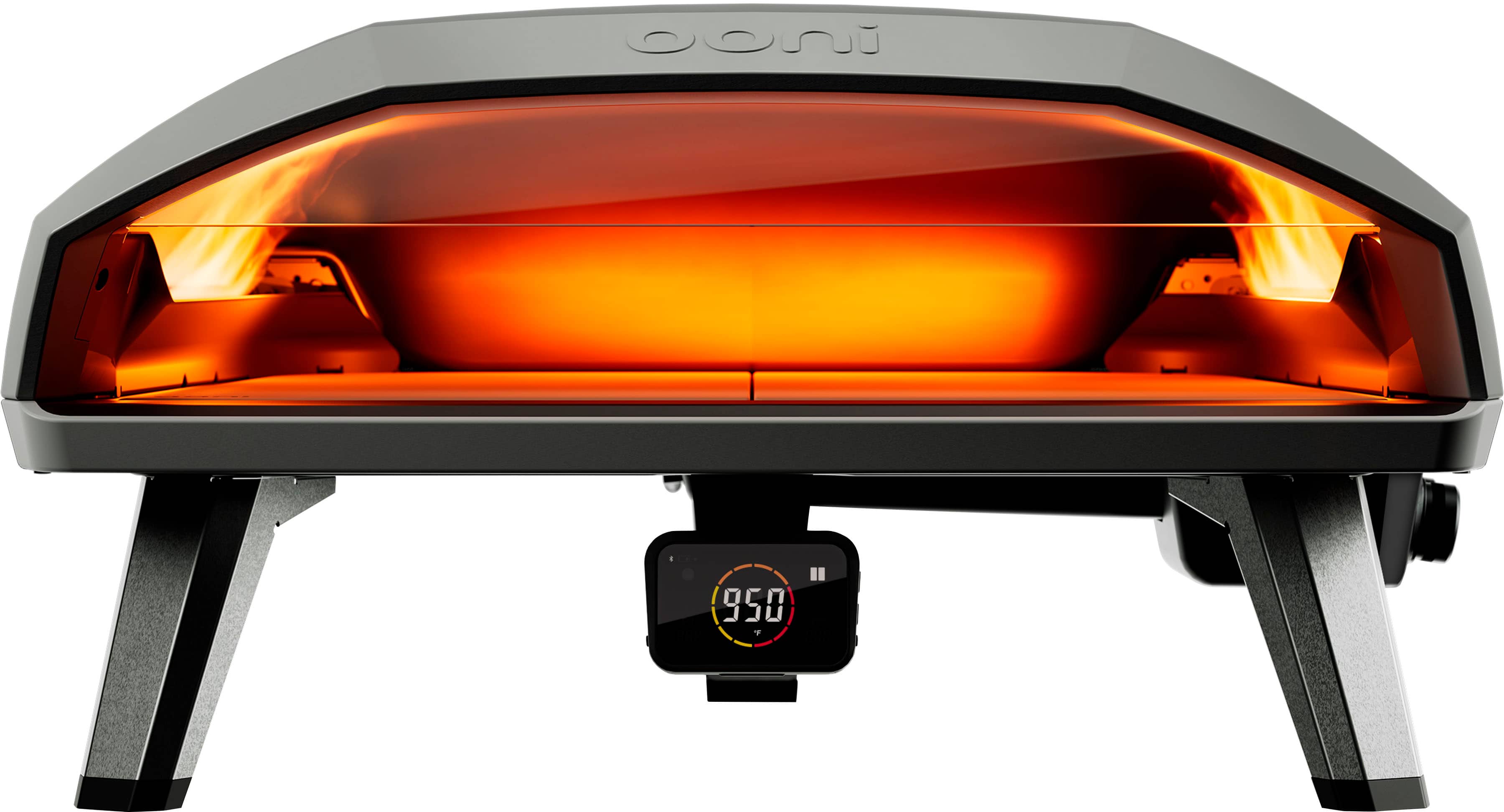 Ooni - Koda 2 Max Gas-Powered Outdoor Pizza Oven - Black - Front_Zoom