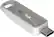 Angle. SANDISK - SanDisk Phone Drive 256GB USB Type-C - Arctic White - white.