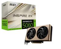 MSI - NVIDIA GeForce RTX 5060 8G INSPIRE 2X OC 8GB GDDR7 PCI Express Gen 5 Graphics Card - Black - Front_Zoom