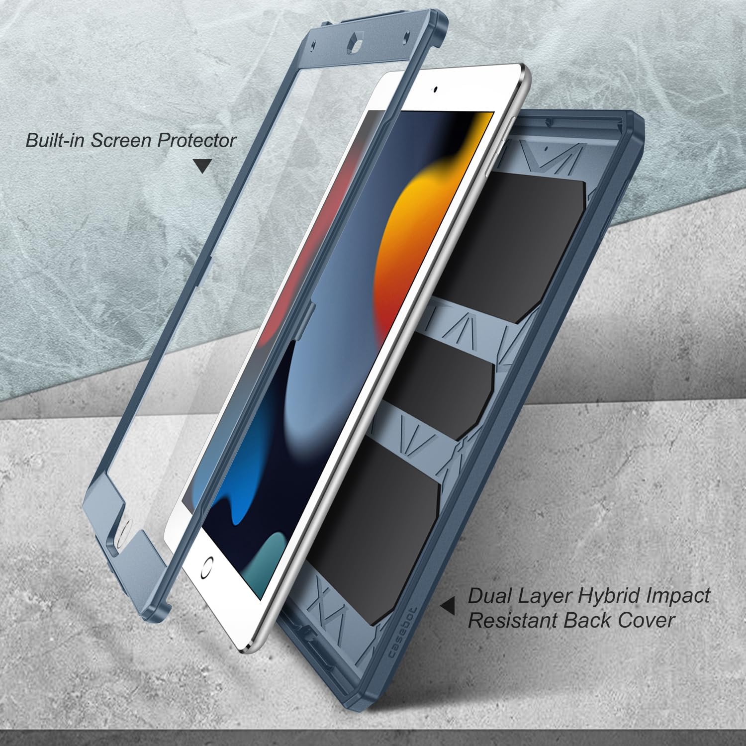 Built-in Screen Protector

Dual Layer Hybrid Impact Resistant Back Cover