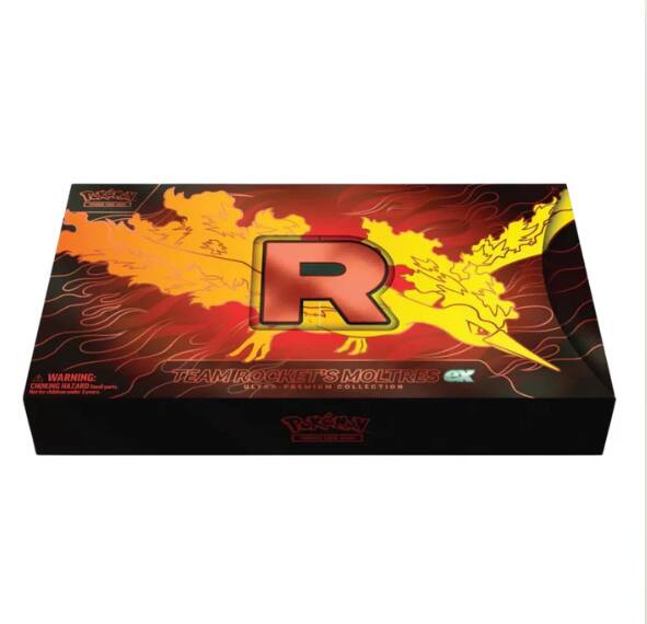 Pokémon - Pokemon Team Rocket’s Moltres ex Ultra-Premium Collection English