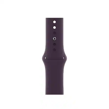 Front. Apple - Apple Watch Band - Sport Band (41mm) - Elderberry - M/L - Purple.