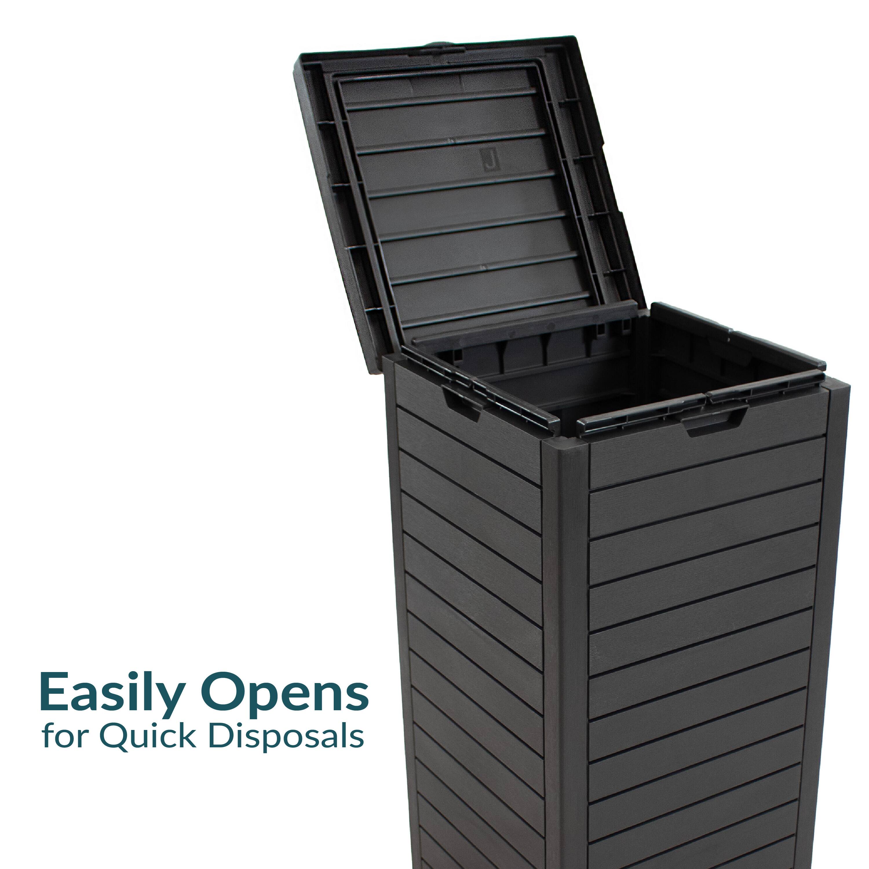 Easily Opens for Quick Disposals