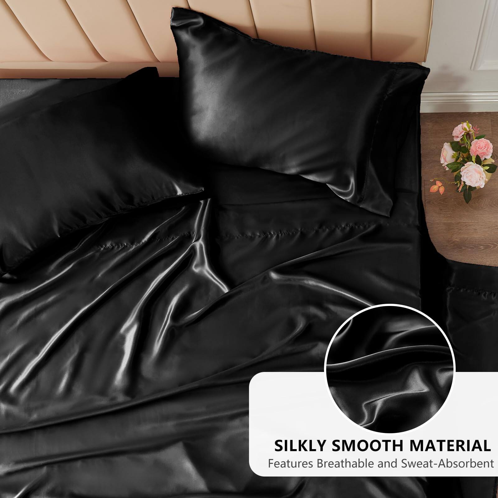 SILKLY SMOOTH MATERIAL  
Features Breathable and Sweat-Absorbent