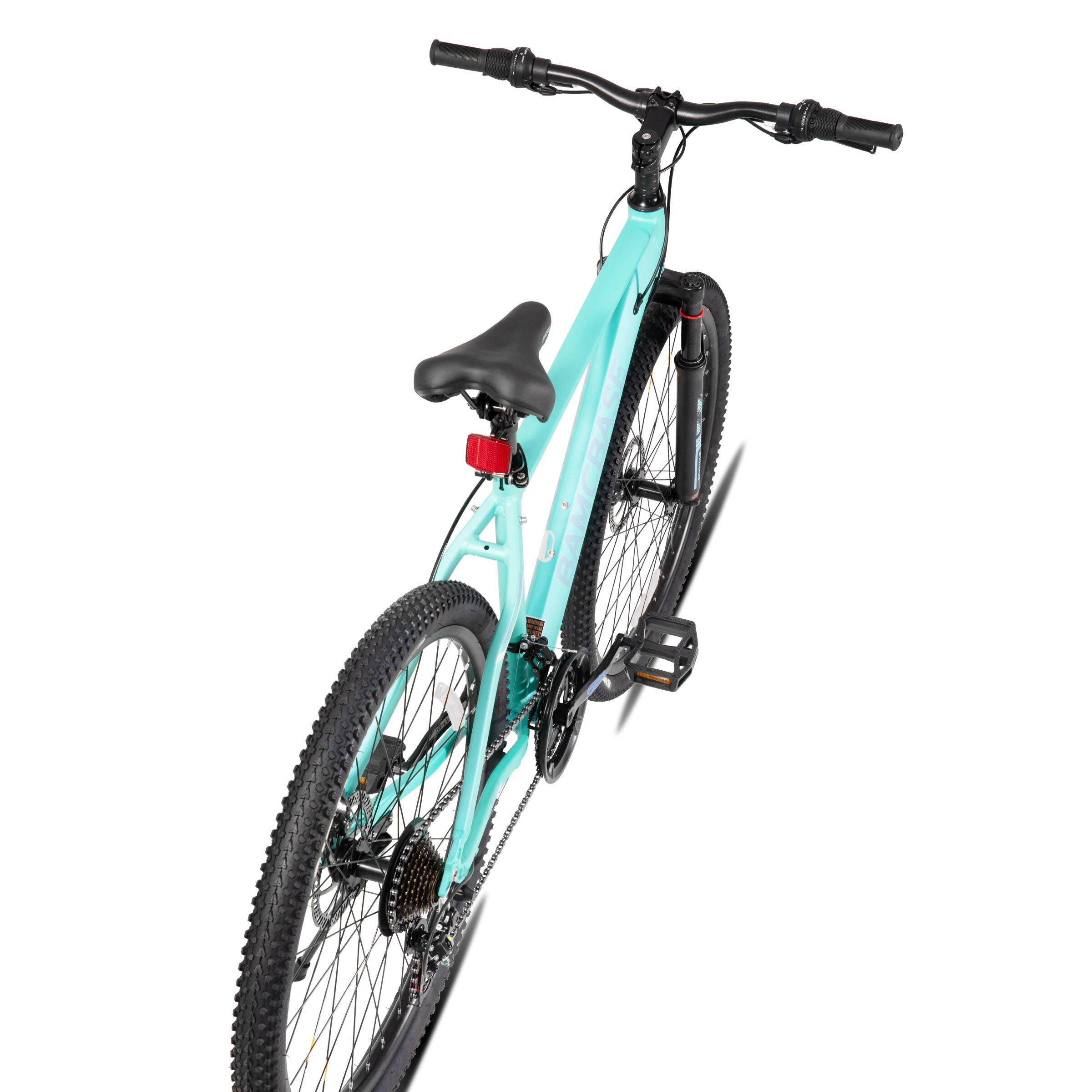 Back. HILAND - BAMCBASE Mountain Bike 27.5 inch, 21-Speed Aluminum Alloy MTB with Suspension Fork, Bicycle Men Women Adults, Green - green.