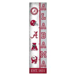 Fan Creations - Alabama Crimson Tide 6" x 24" Progression Wood Sign - Multicolor
