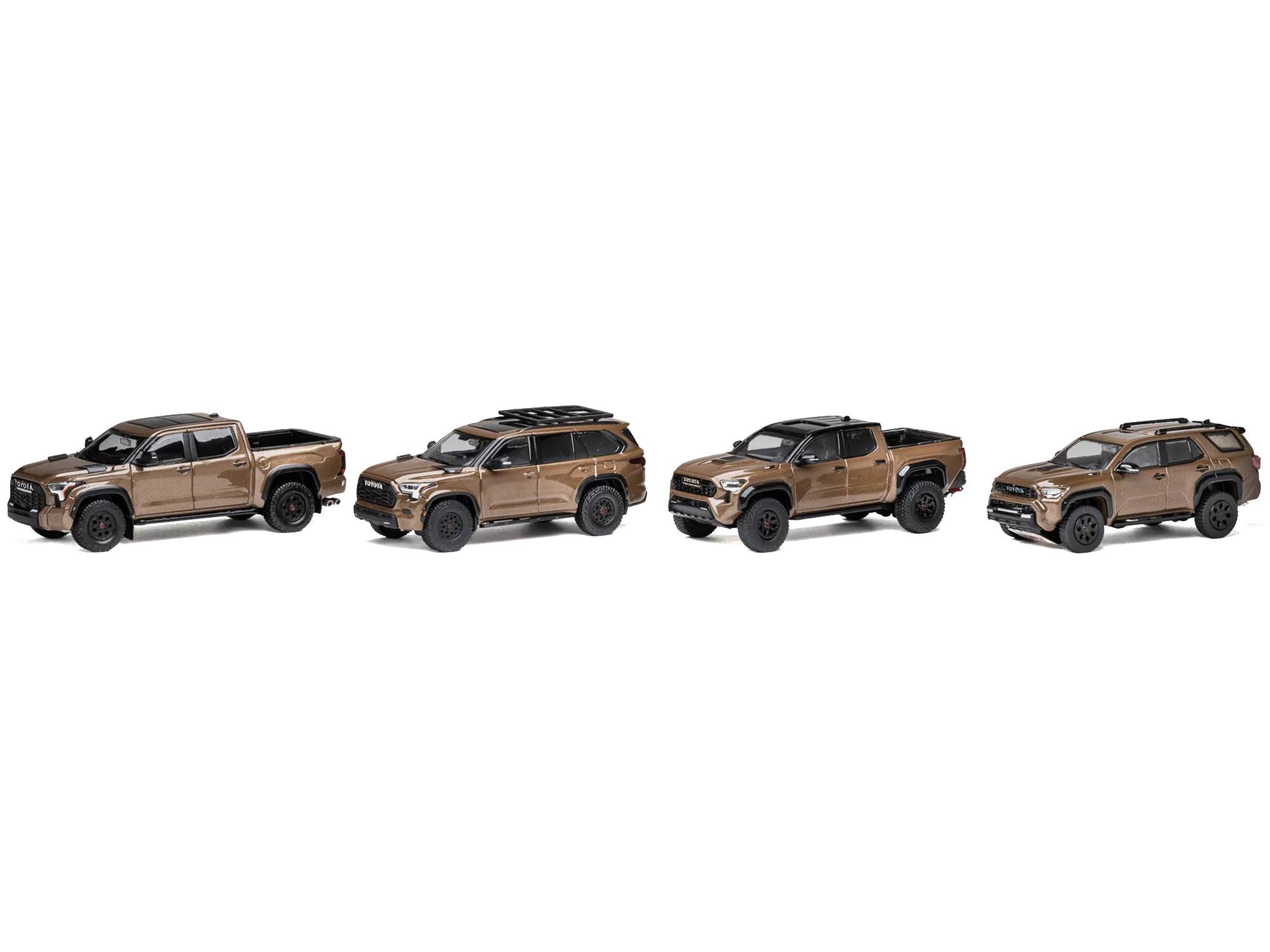 Alt View 9. GCD - Toyota TRD PRO Mudbath 4 Car Set Limited Edition to 200 pieces Worldwide 1/64 Diecast Model Cars by GCD.