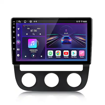 MC 18:25 sS FM MHz 87.50 N 0 km/h d- UNKNOWN UNKNOWN H Spotify Chrome YouTube Play Store Theme