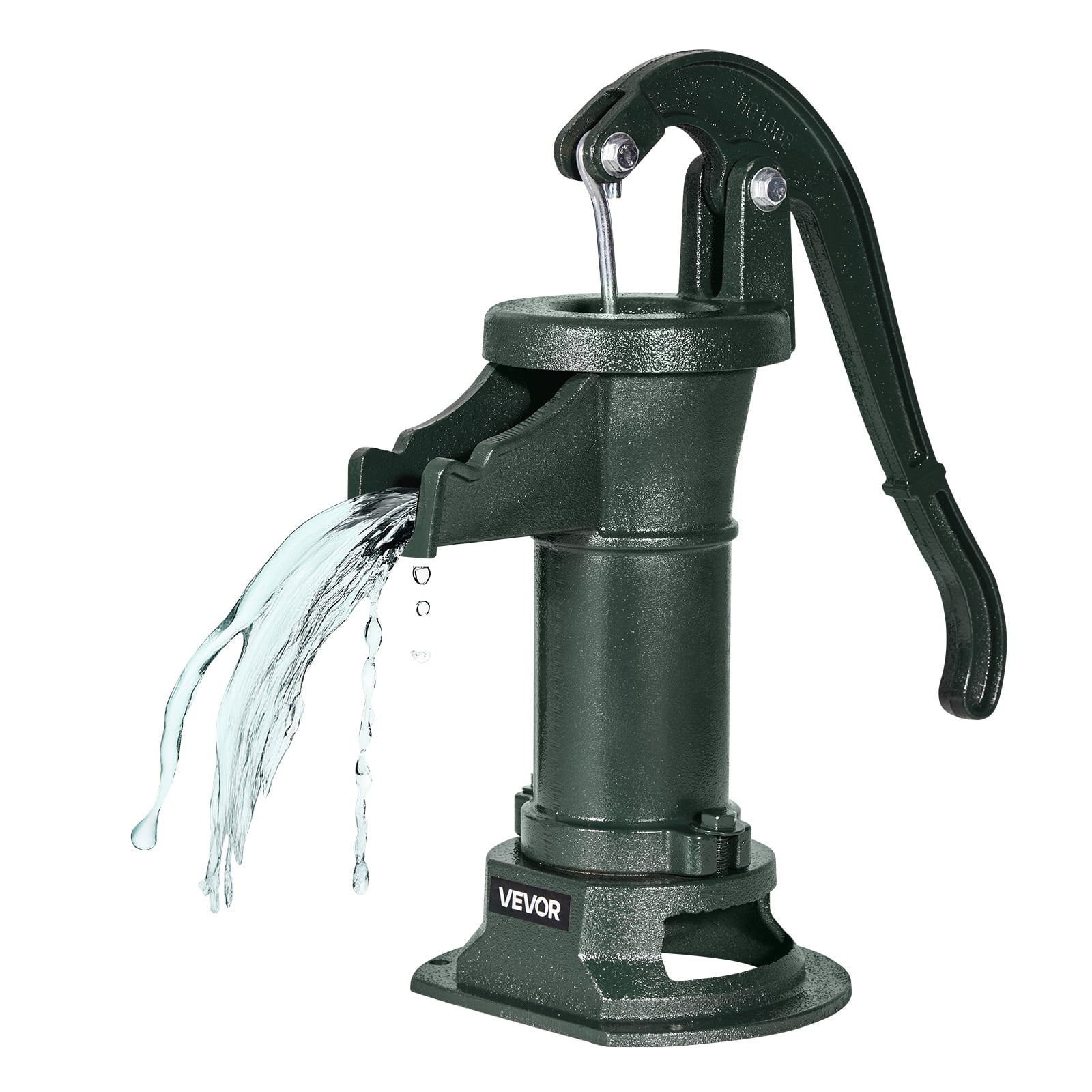 VEVOR - Well Hand Pitcher Pump, 25 ft Maximum Lift, Antique Cast Iron Manual Hand Water Pump, NPT 1-1/4 in Connection - Dark green price history on PriceWatchPro