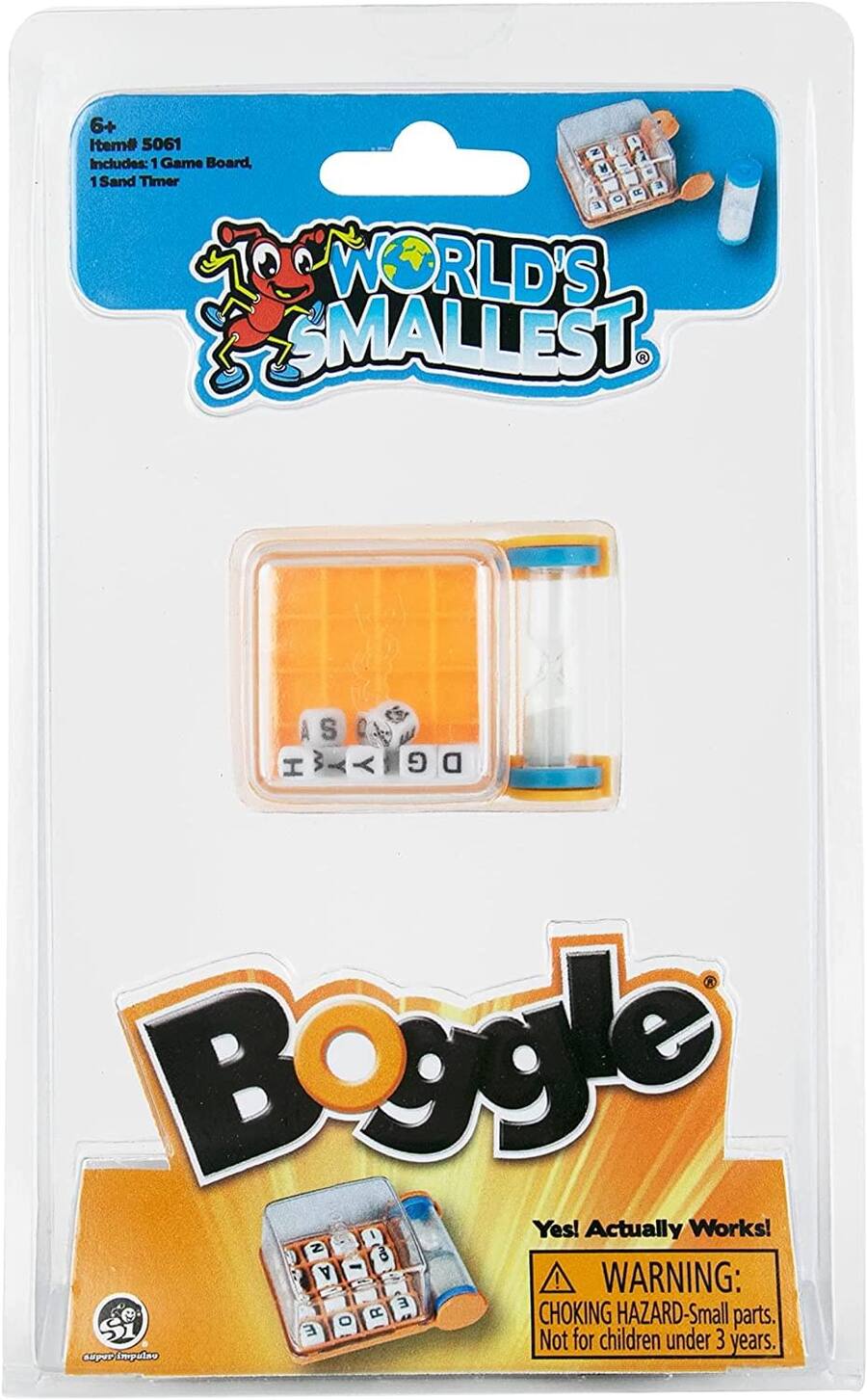 Super Impulse Worlds Smallest Boggle Game Blue 5061 - Best Buy