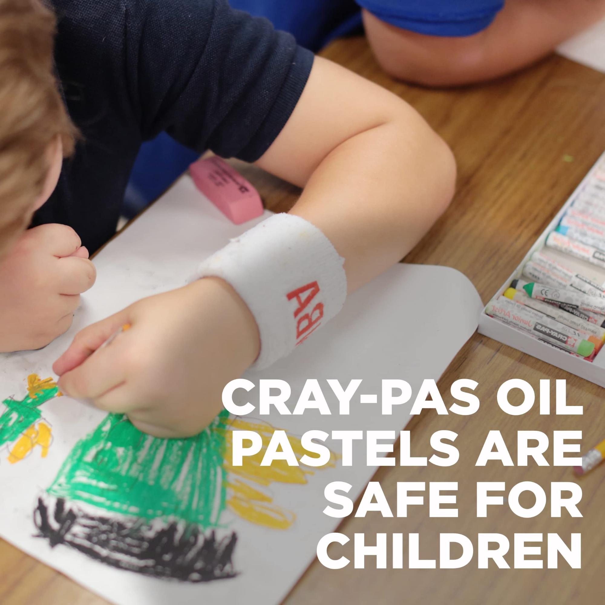CRAY-PAS OIL PASTELS ARE SAFE FOR CHILDREN