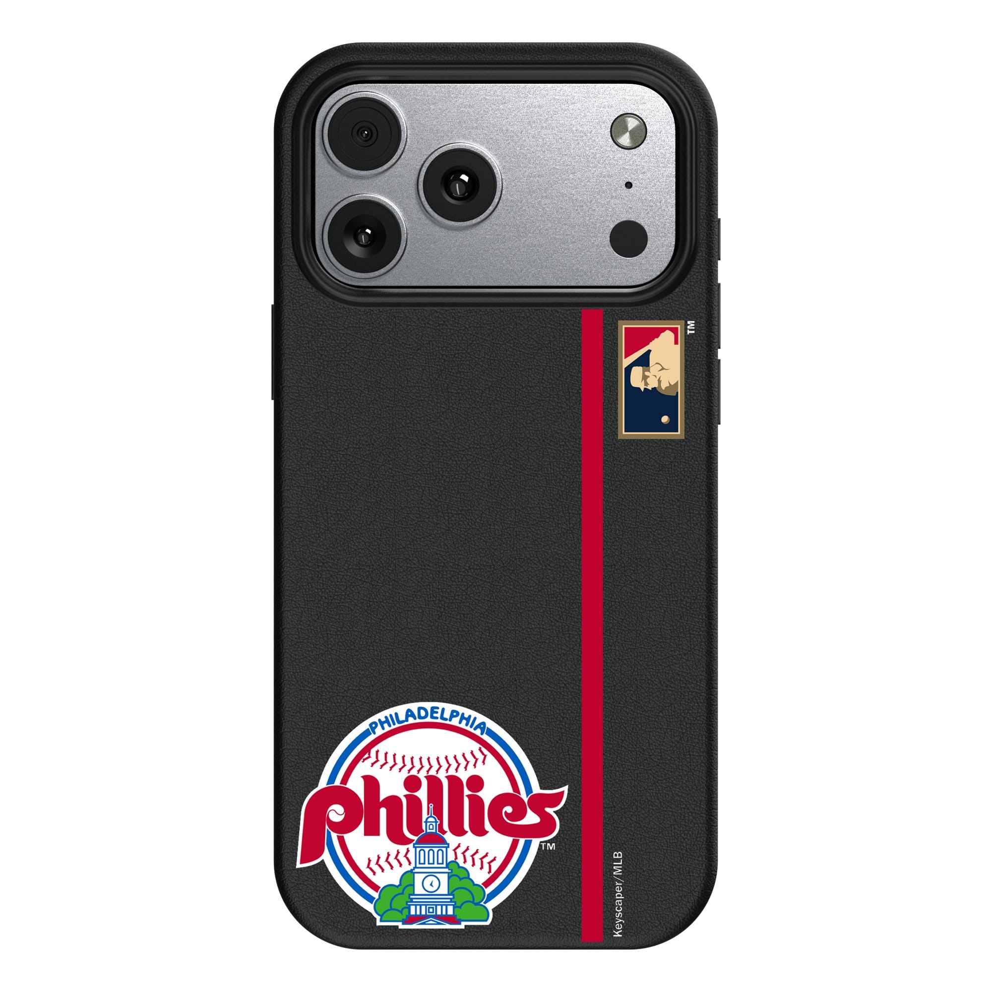 Keyscaper - MLB - Philadelphia Phillies - 1984 Logo iPhone Magnetic Bump Case - 17 Pro Max - Black price history on PriceWatchPro
