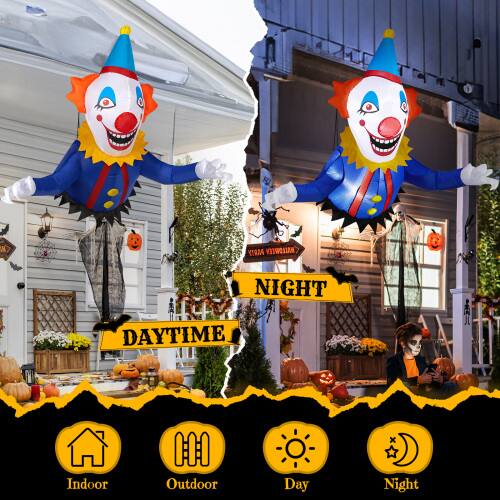 27 PARTY CHALLOWEEN NIGHT DAYTIME Indoor Outdoor Day Night