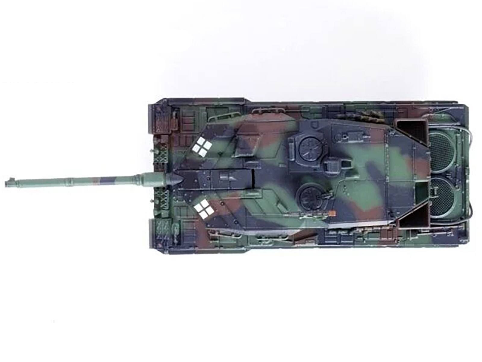 Alt View 1. Panzerkampf - Leopard 2A6 Main Battle Tank Green Camouflage "Ukrainian Army" "Armor Premium" Series 1/72 Diecast Model by Panzerkampf - Green.