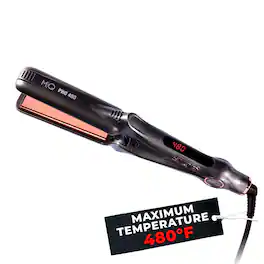 Live At Space - Hair Straightener Titanium Flat Iron Pro 480°f Brazilian Expertise Bivolt Anatomic Design Ultra-smooth 17 - Default