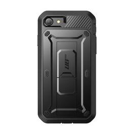 SUPCASE - Unicorn Beetle Pro Rugged Holster Case for iPhone SE – Full-Body Protection with Kickstand & Belt Clip - Black