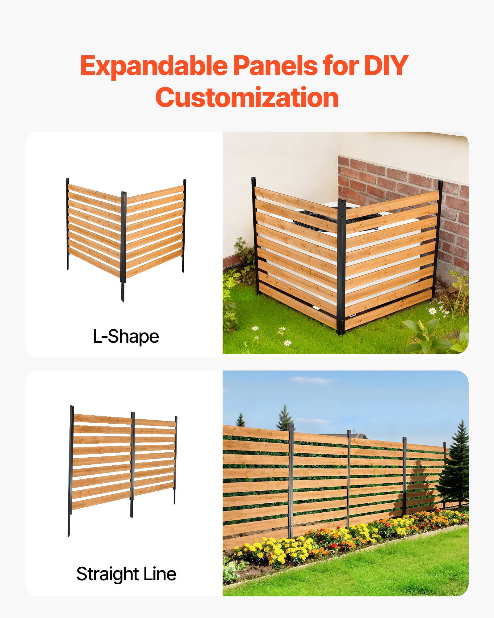 Expandable Panels for DIY Customization

L-Shape

Straight Line