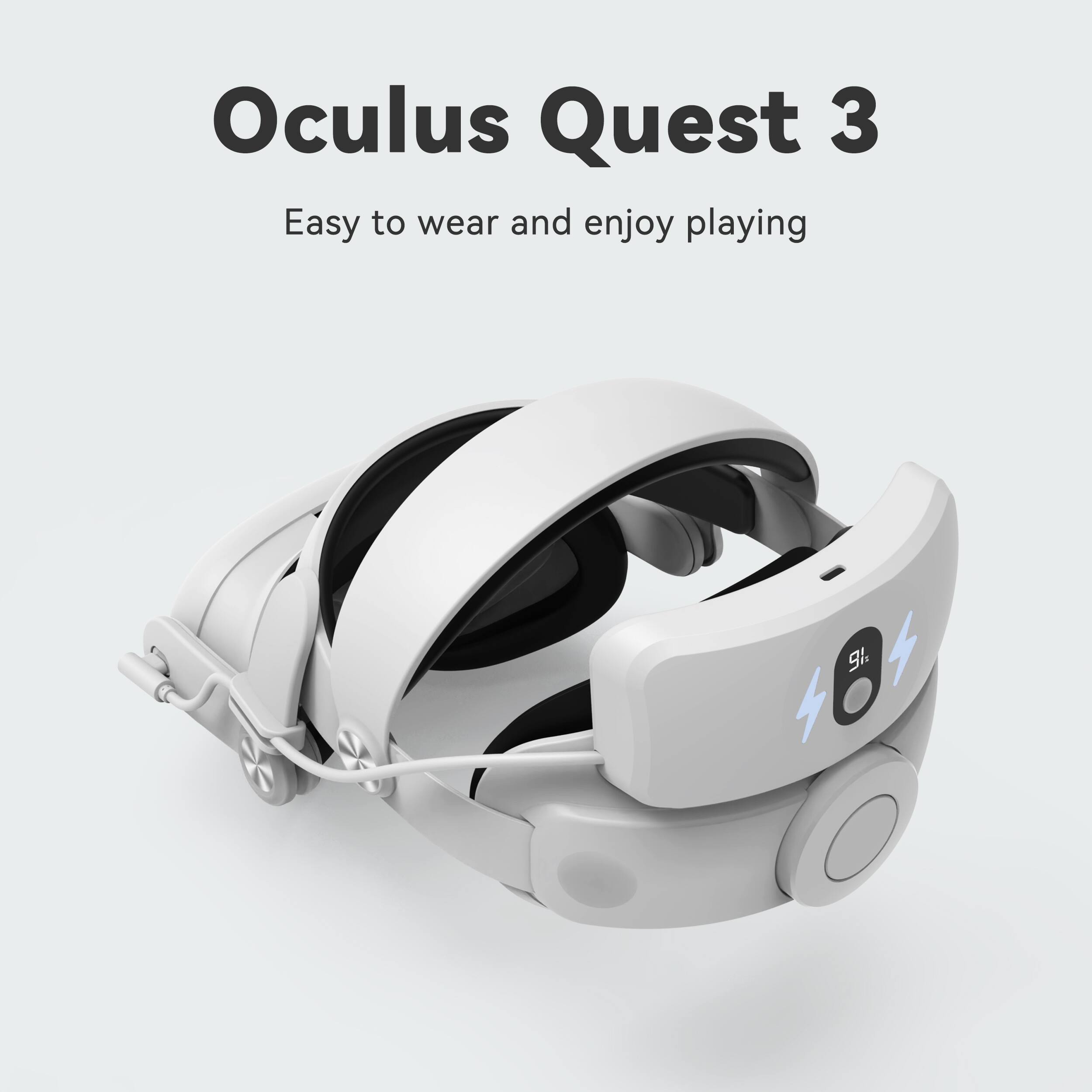 Oculus Quest 3

Easy to wear and enjoy playing