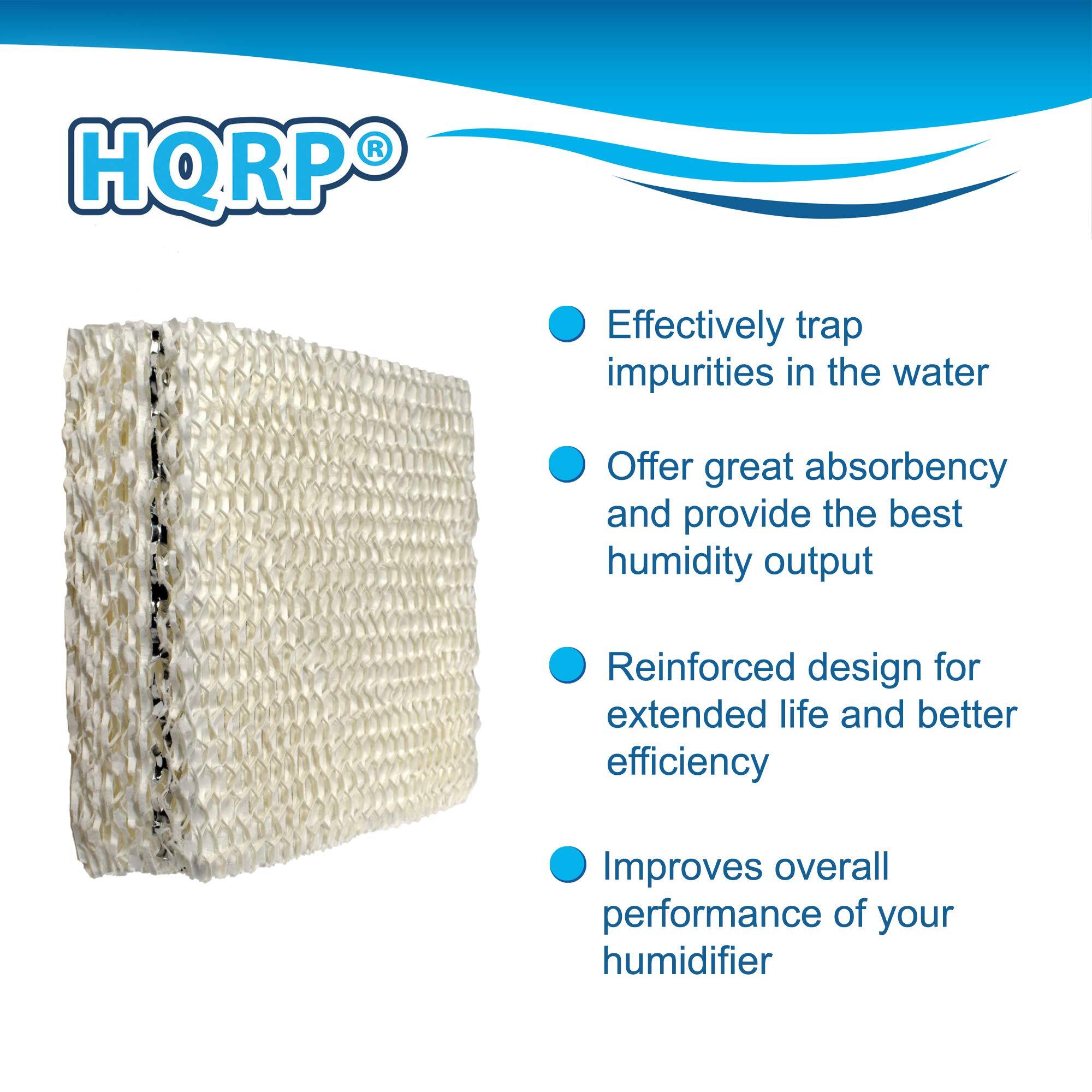 HQRP®

- Effectively trap impurities in the water
- Offer great absorbency and provide the best humidity output
- Reinforced design for extended life and better efficiency
- Improves overall performance of your humidifier