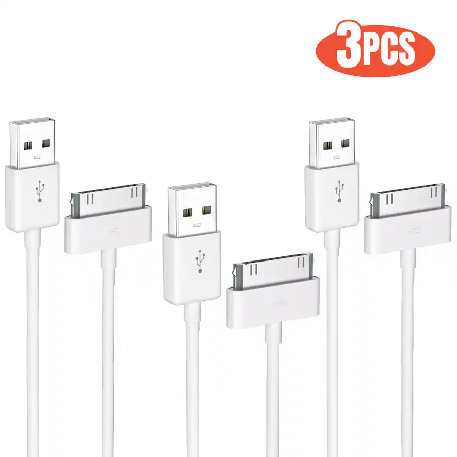 Charging Cable Ipod Classic 160gb Charger Qixxronics 3pcs 6ft USB