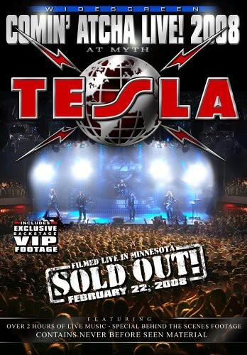 Front. Tesla - Comin' Atcha Live! 2008   - DVD.