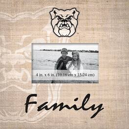Fan Creations - Butler Bulldogs 10'' x 10'' Burlap Pattern Frame - Multicolor