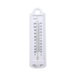 Taylor - Tube Thermometer Aluminum White 8.86 in.