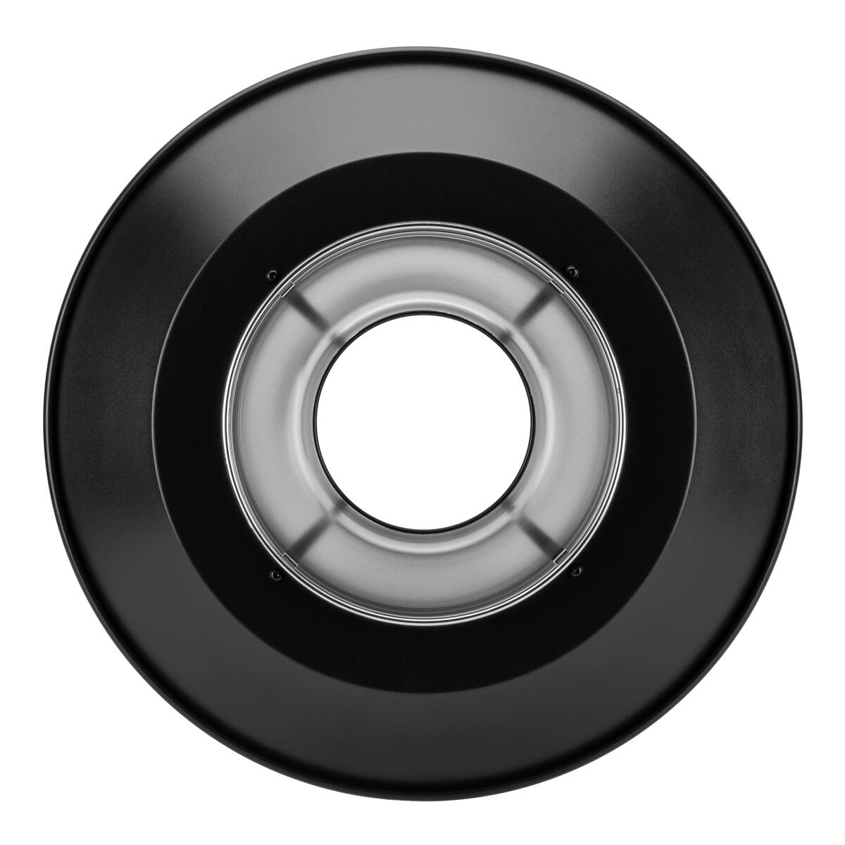 Alt View 4. Flashpoint - Flashpoint Reflector for R1200 Ring Flash Head, Silver Interior.