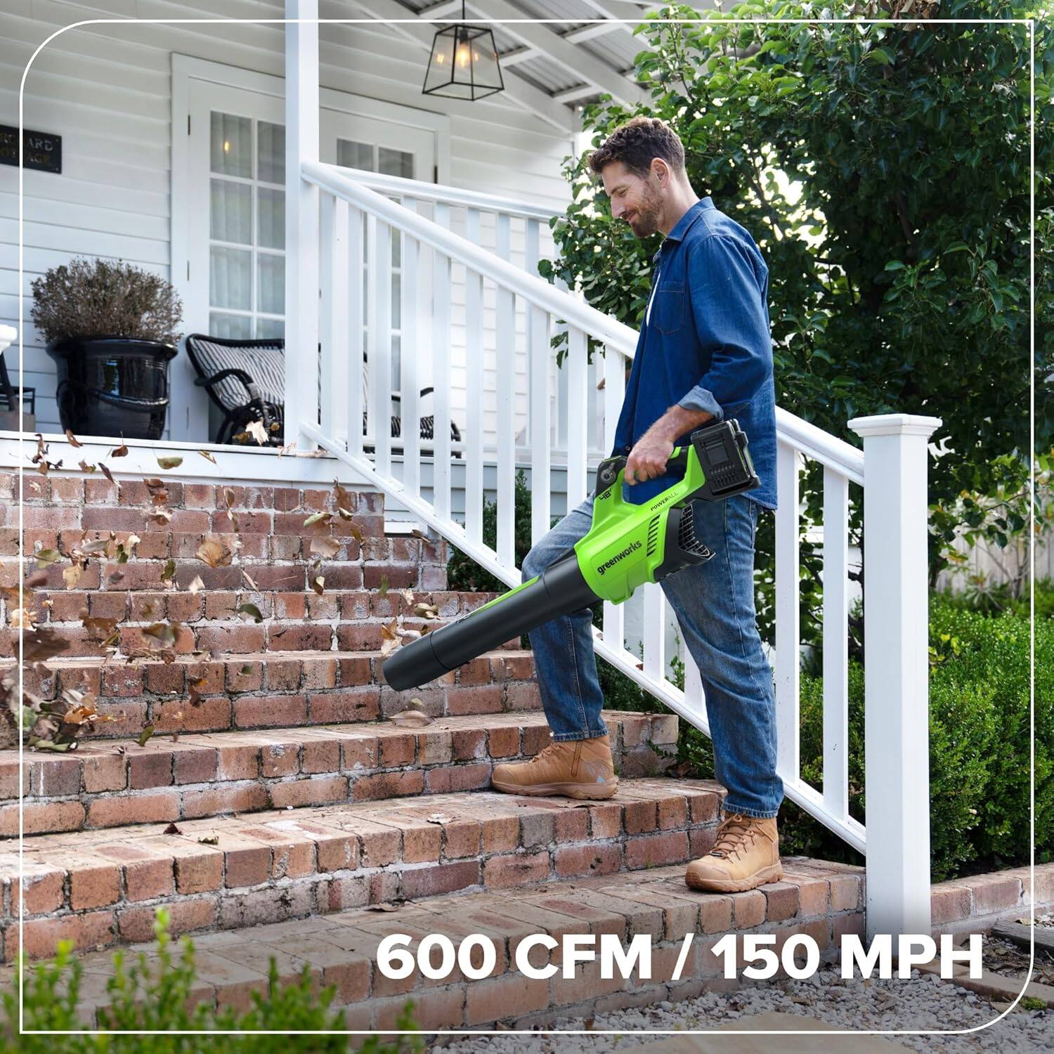 RD MC Greenworks 600 CFM / 150 MPH